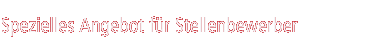 Für Stellenbewerber